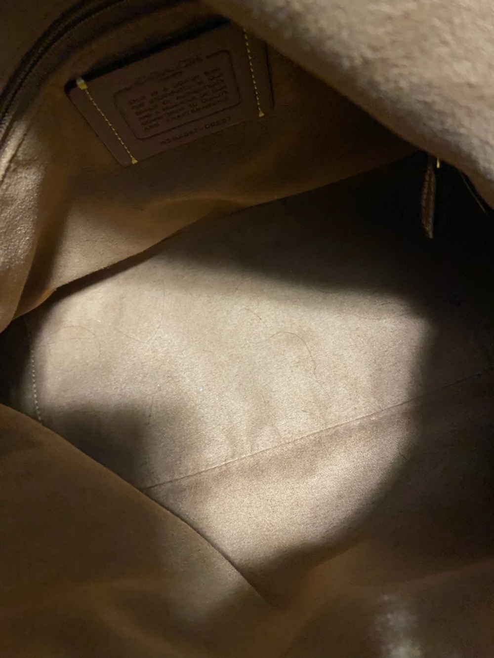 Coach Etta Flap Shoulder Bag with Gold Hardware - Picture 5 of 7